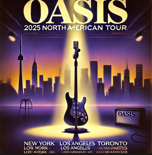 Oasis 2025 North American Tour Tickets