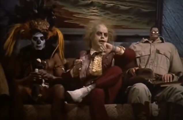 Beetlejuice Shrunken Head Scene