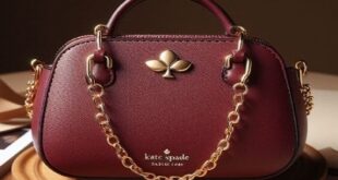 Maroon Kate Spade Purse Collection