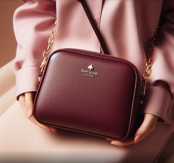 Maroon Kate Spade Purse