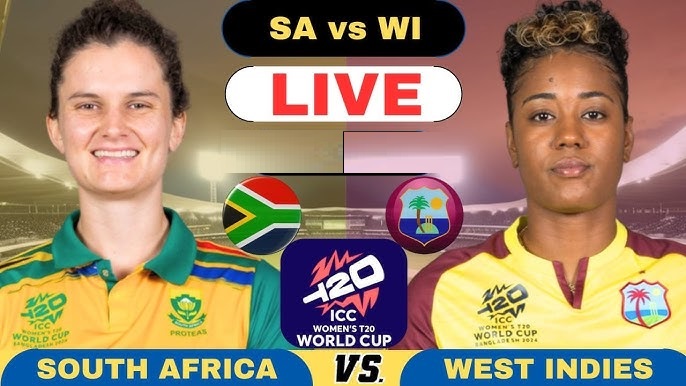 SA vs WI LIVE Score T20